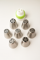 Kit Bicos de Confeitaria Formas de Flores