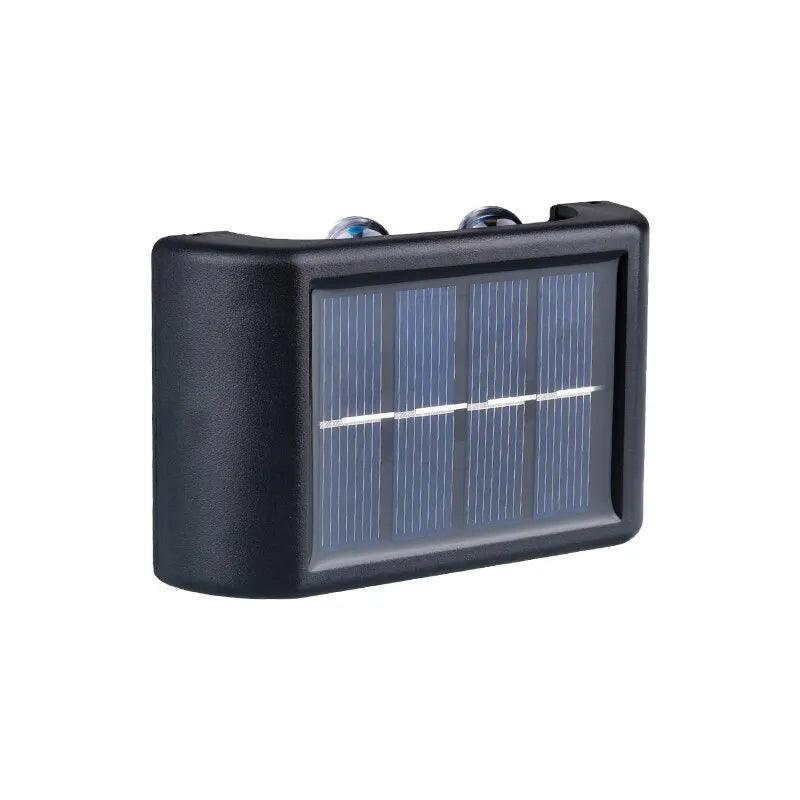 4 Led para Cima e para Baixo Luz de Parede à Prova D'água Movida a Energia Solar Facil Instalaçāo